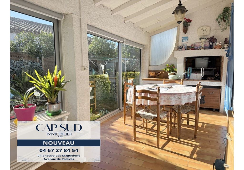 Villa VILLENEUVE LES MAGUELONE 414000€ CAP SUD IMMOBILIER Villa VILLENEUVE LES MAGUELONE 414000€ CAP SUD IMMOBILIER