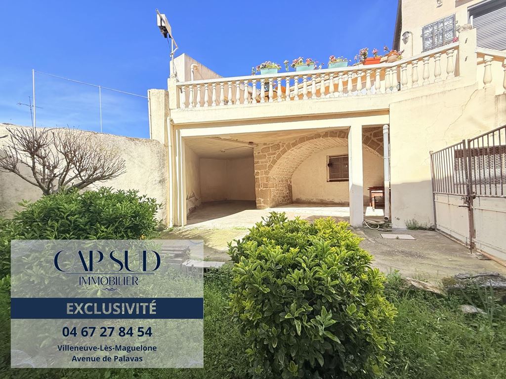 Maison de village VILLENEUVE LES MAGUELONE 399000€ CAP SUD IMMOBILIER Maison de village VILLENEUVE LES MAGUELONE 399000€ CAP SUD IMMOBILIER