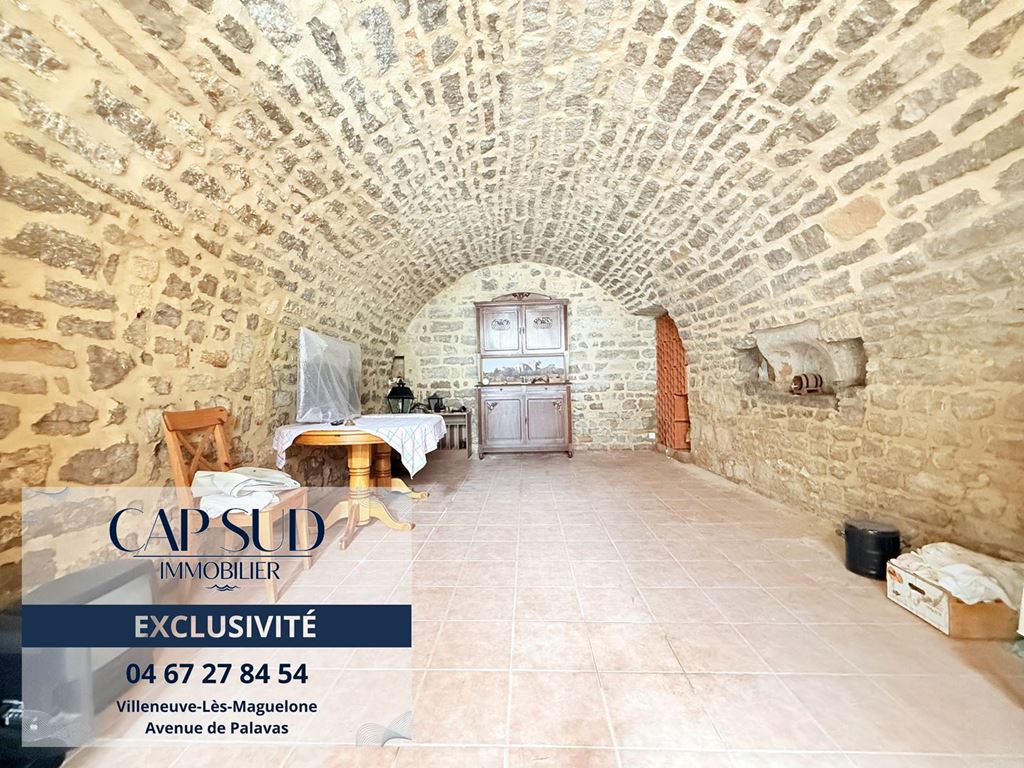 Maison de village VILLENEUVE LES MAGUELONE 419000€ CAP SUD IMMOBILIER Maison de village VILLENEUVE LES MAGUELONE 419000€ CAP SUD IMMOBILIER
