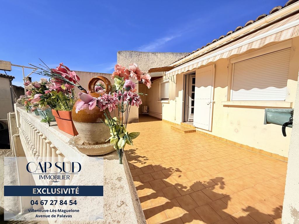 Maison de village VILLENEUVE LES MAGUELONE 419000€ CAP SUD IMMOBILIER Maison de village VILLENEUVE LES MAGUELONE 419000€ CAP SUD IMMOBILIER
